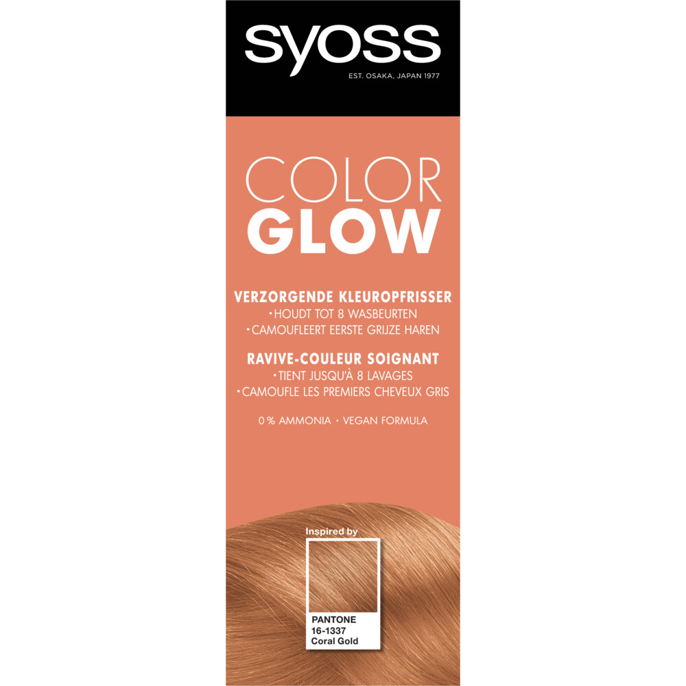 Syoss Color Glow Kleuropfrisser Coral Gold 100 ml