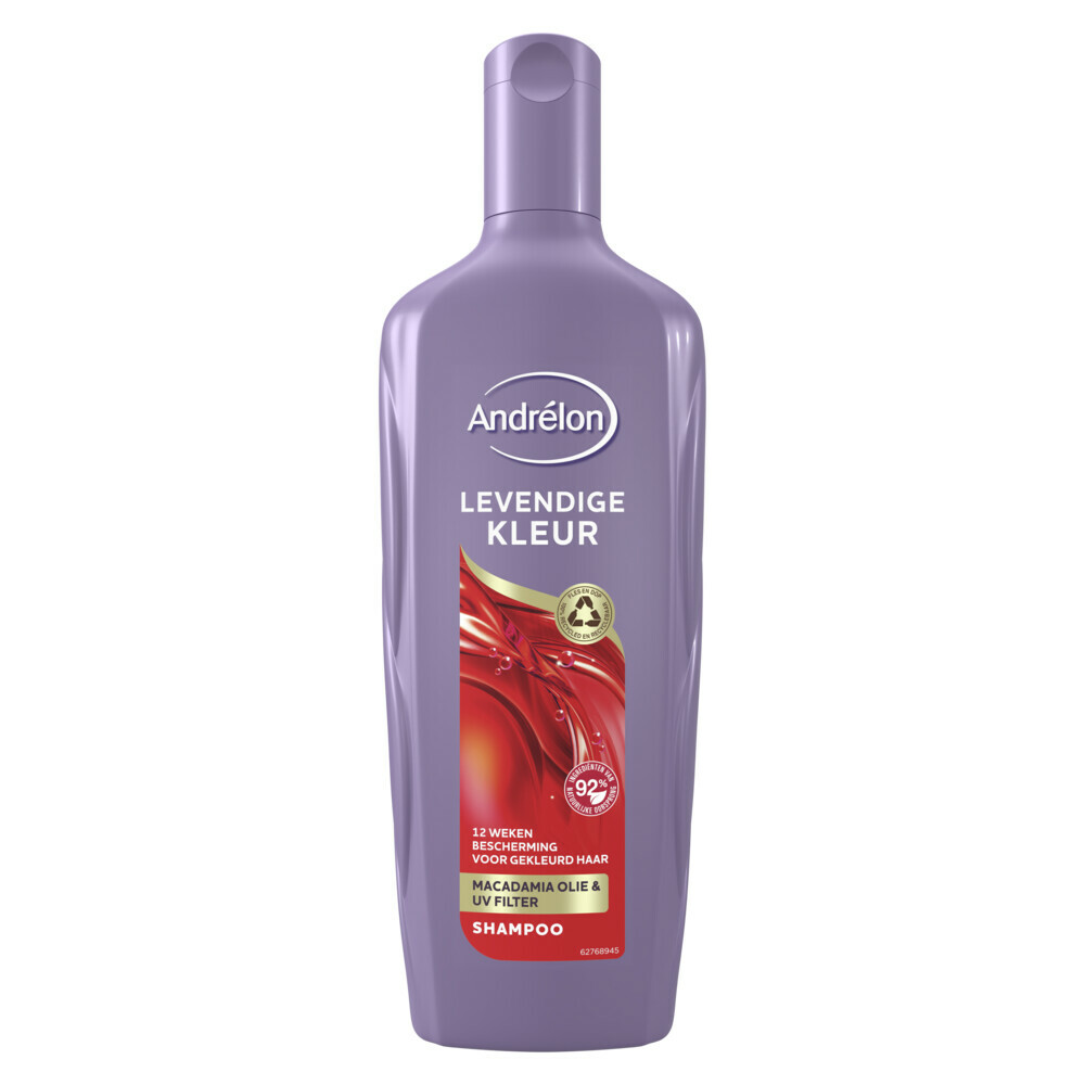 2e halve prijs: Andrelon Shampoo Levendige Kleur 300 ml