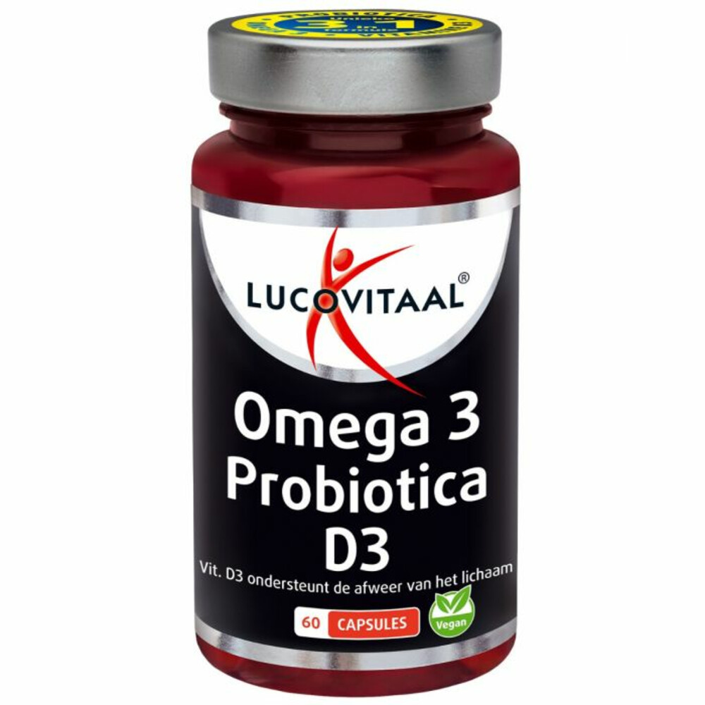 Lucovitaal Probiotica D3 Omega 3 60 capsules