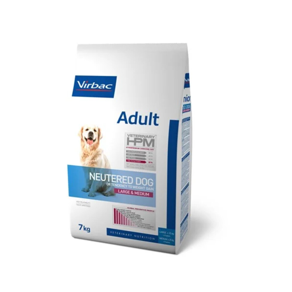 Virbac HPM Neutered Adult Large/Medium Breed Hondenvoer 7 kg