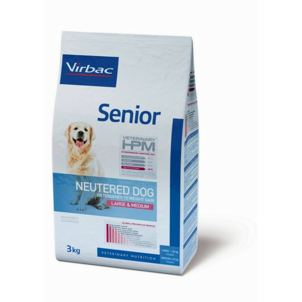 Virbac HPM Neutered Senior Large/Medium Breed Hondenvoer 3 kg