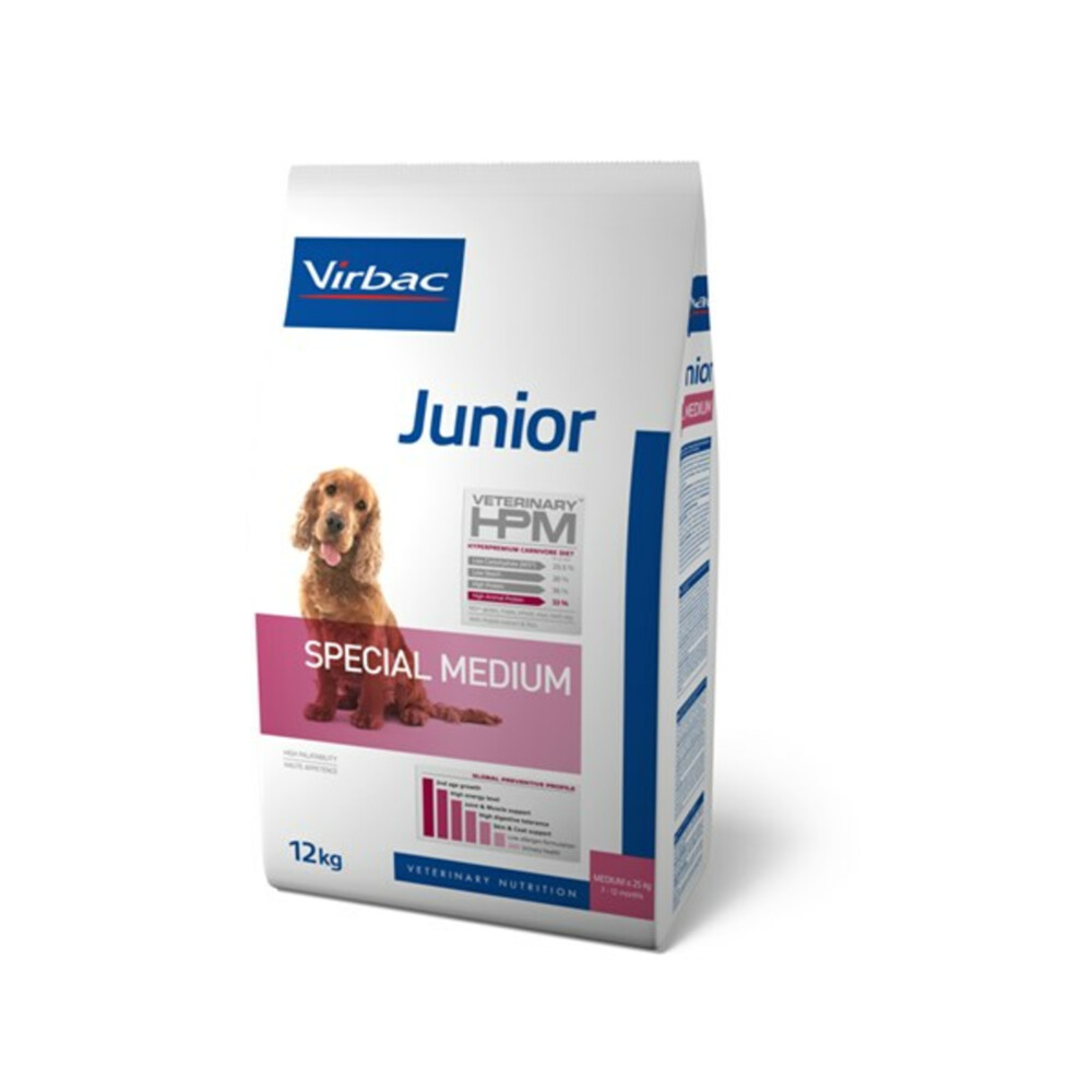 Virbac HPM Special Medium Junior Hondenvoer 12 kg