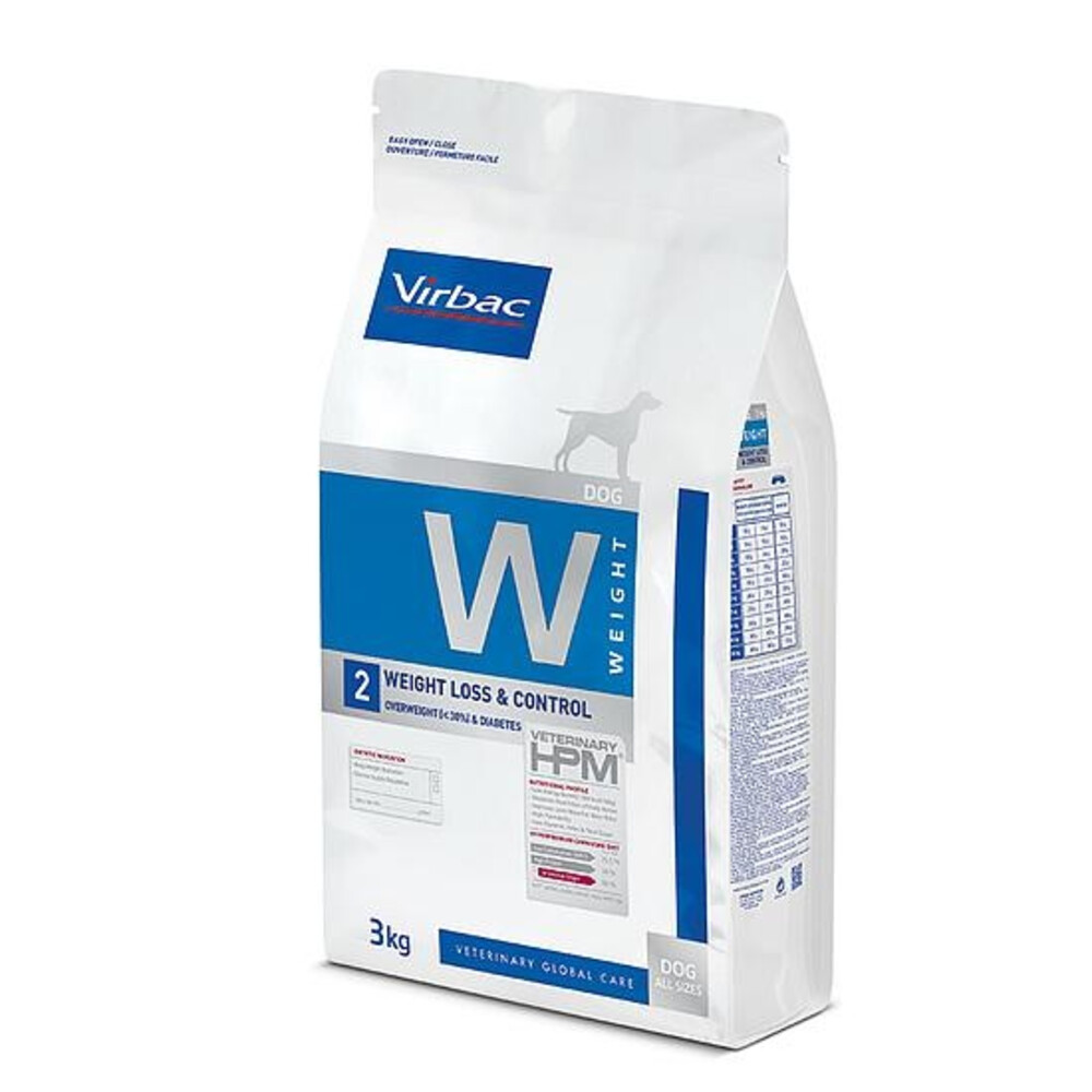 Virbac HPM Weight Loss/Control W2 Hondenvoer 3 kg