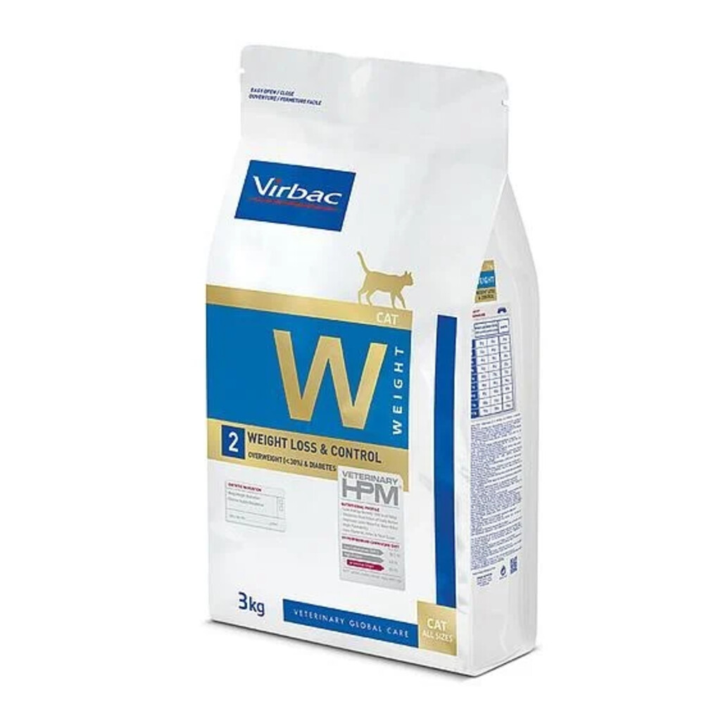 Virbac HPM Weight Loss/Control W2 Kattenvoer 3 kg