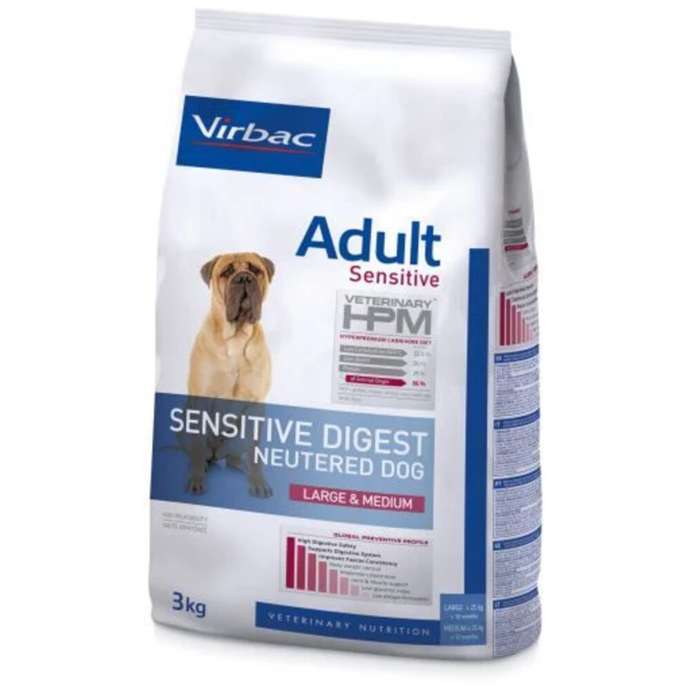 Virbac HPM Sensitive Digest Neutered Adult Hondenvoer 3 kg