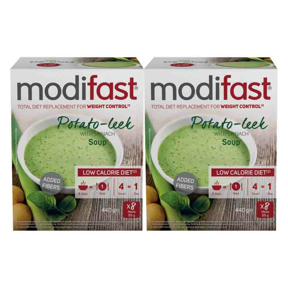 2x Modifast Intensive Soep Potato-Leek 440 gr