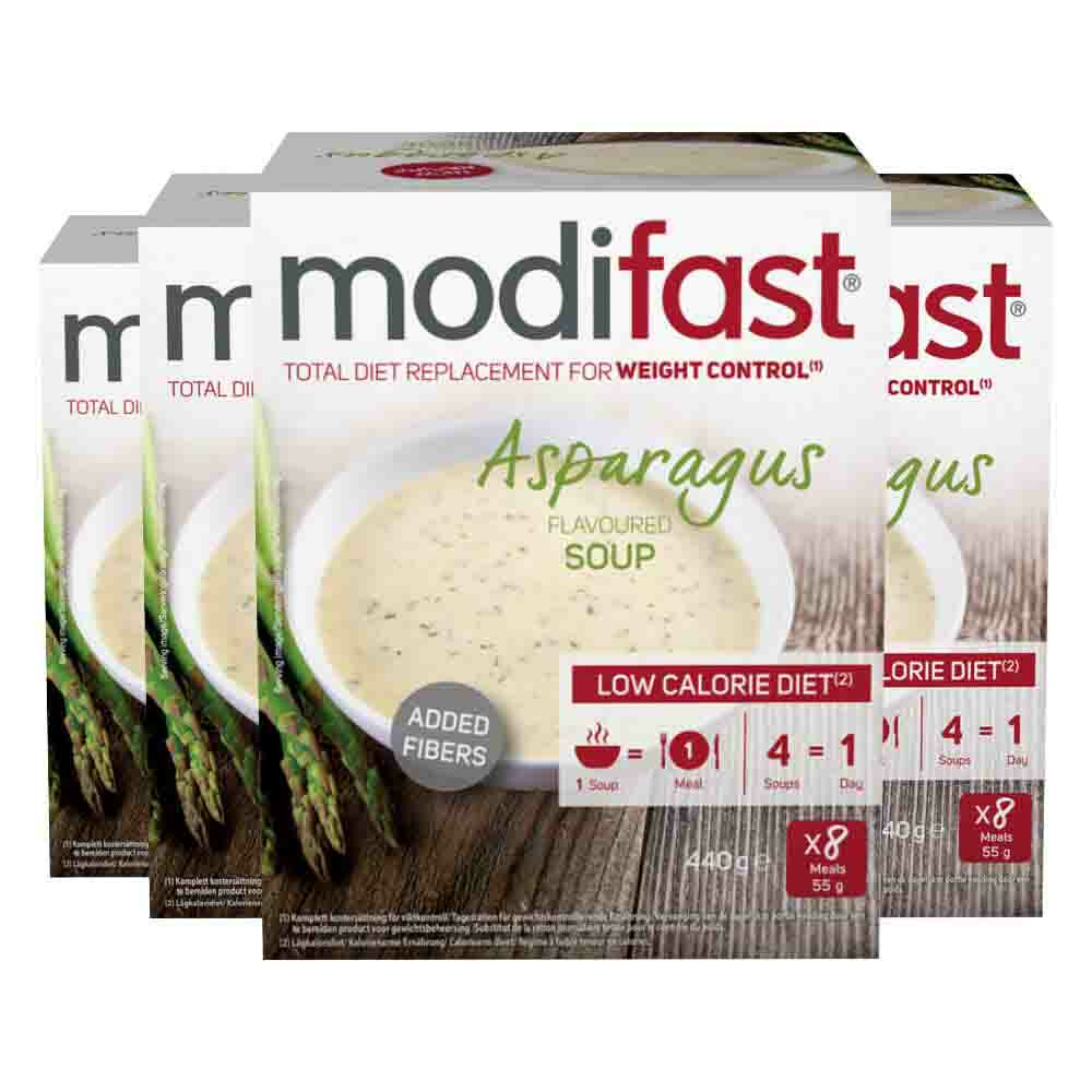 4x Modifast Intensive Soep Asperge 440 gr