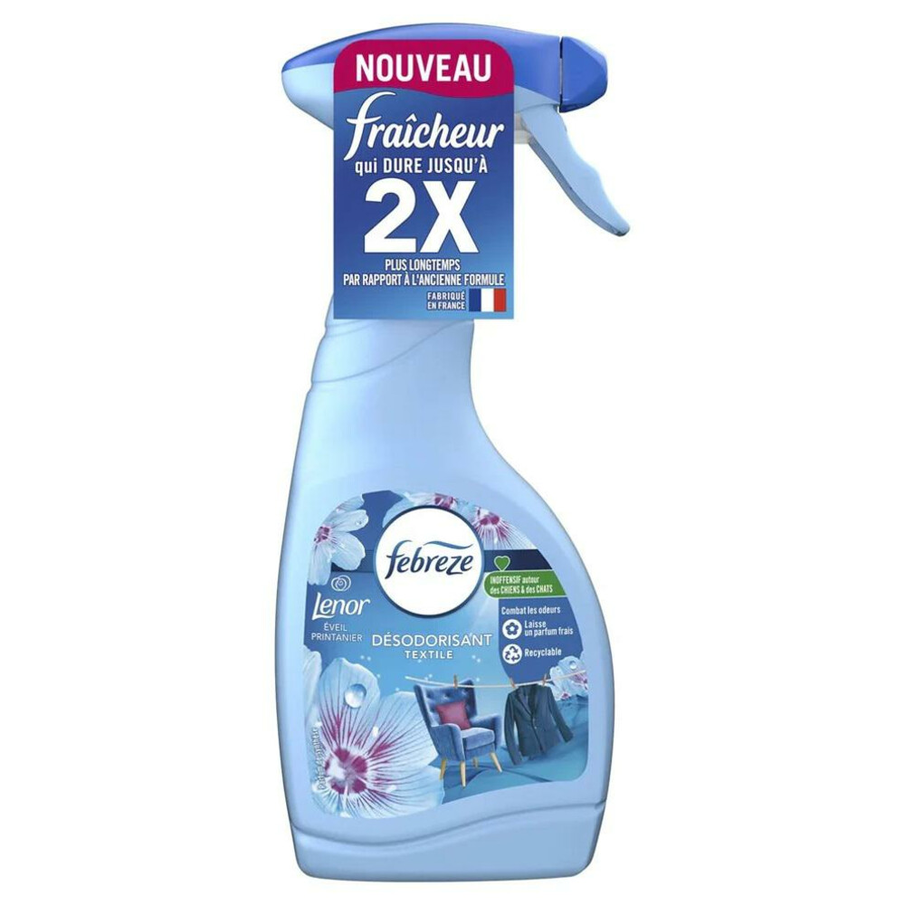 8x Febreze Textielverfrisser Spray Spring Awakening 500 ml