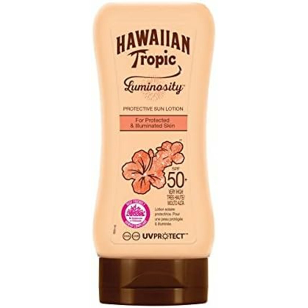 6x Hawaiian Tropic Luminosity Zonnebrand Lotion Very High SPF50+ 180 ml