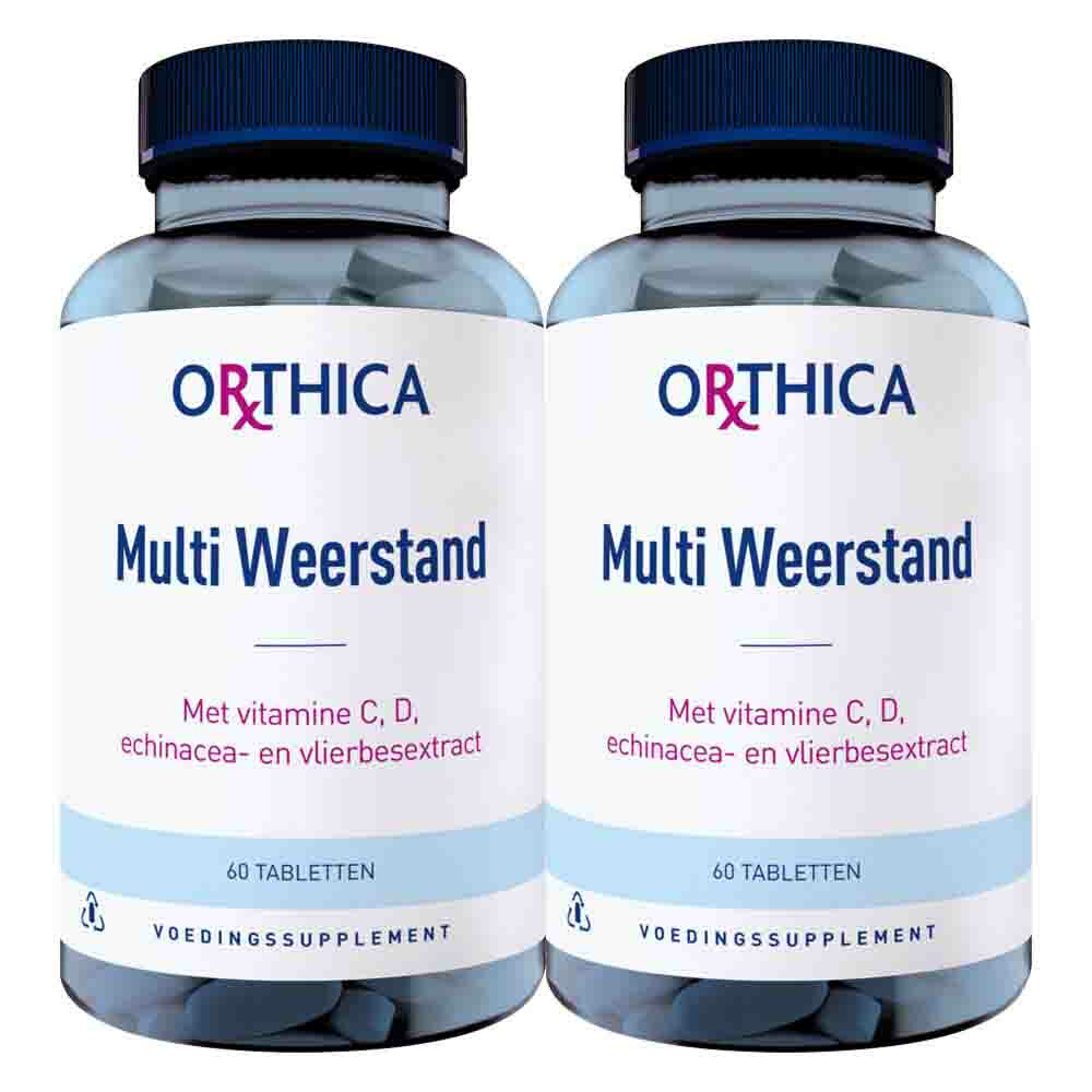 2x Orthica Multi Weerstand 60 tabletten