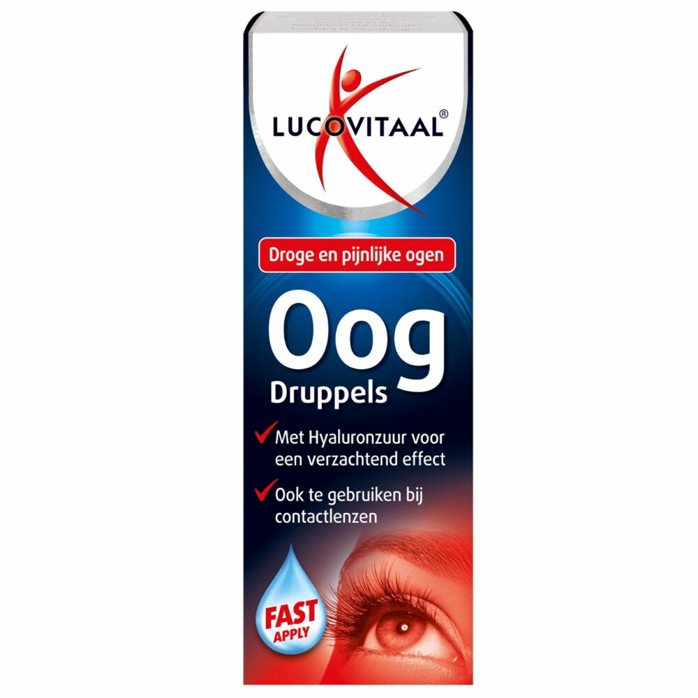 2+2 gratis: Lucovitaal Oogdruppels Droge en Pijnlijke Ogen 10 ml