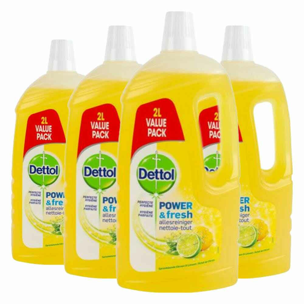 4x Dettol Allesreiniger Citroen 2 liter