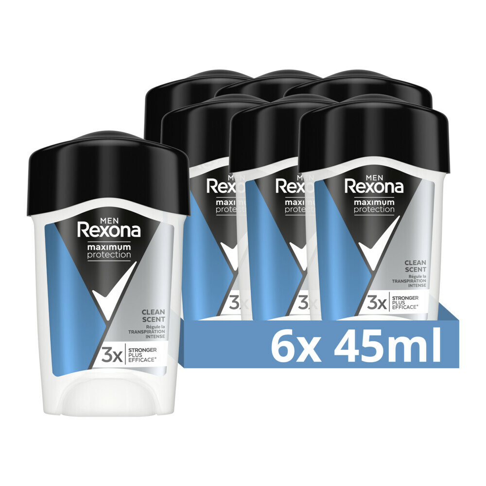 Rexona Deodorant Stick Men Maximum Protection Clean Scent Voordeelverpakking