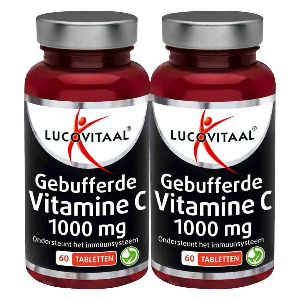 Gratis Verzending: 2x Lucovitaal Vitamine C Gebufferd 60 tabletten