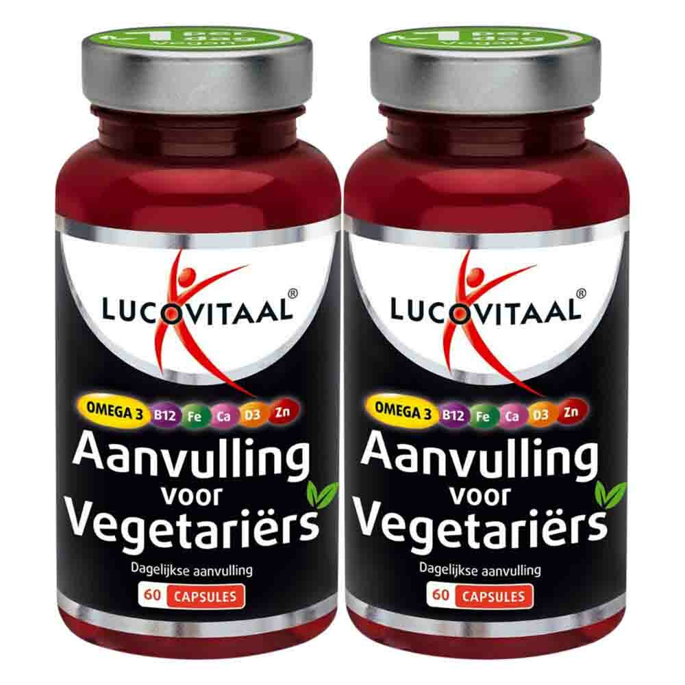 Gratis Verzending: 2x Lucovitaal Vega Aanvulling 60 capsules