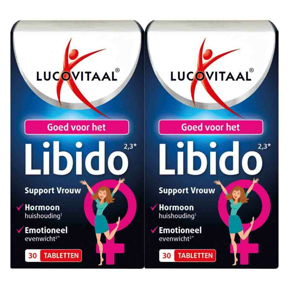 Gratis Verzending: 2x Lucovitaal Libido Support Vrouw 30 tabletten