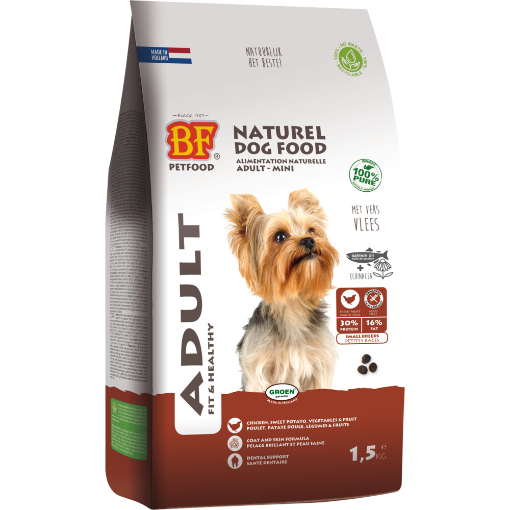 1+1 gratis: BF Petfood Small Breed Adult 5 kg