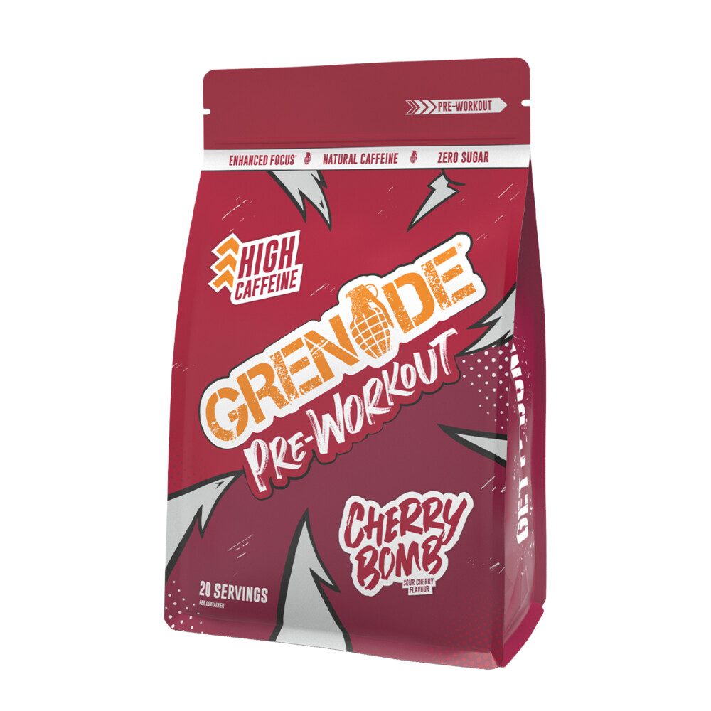 12x Grenade Pre Workout Cherry Bomb 330 gr