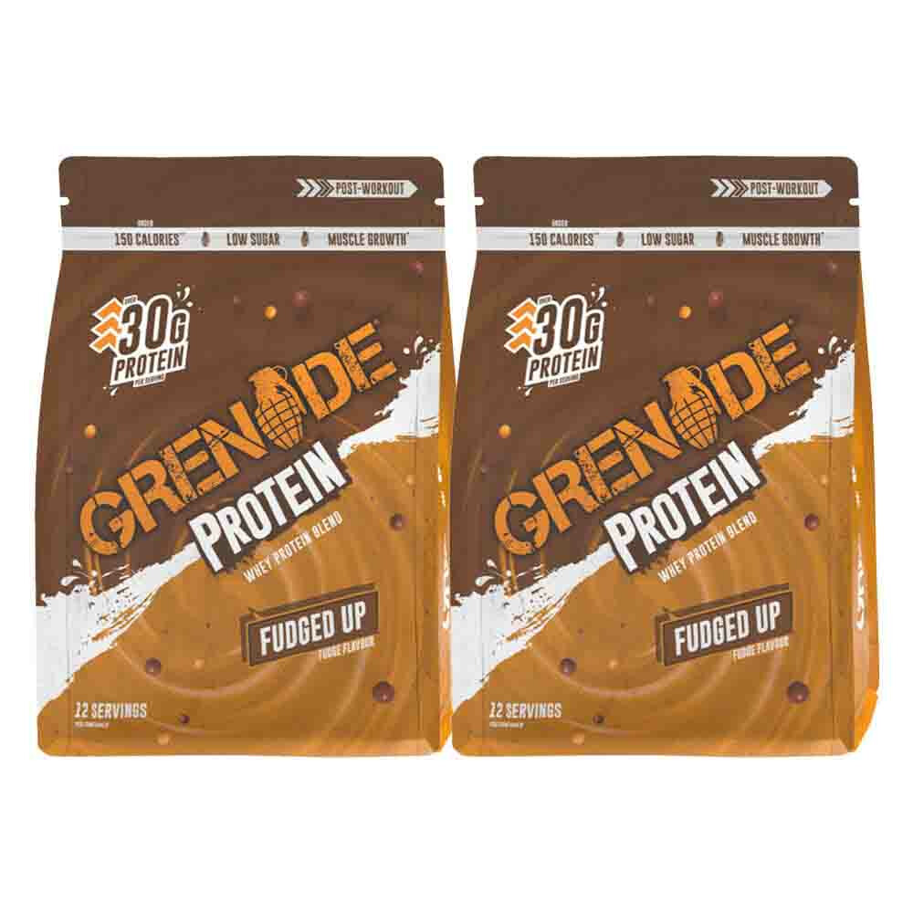 2x Grenade Protein Powder Fudged Up 480 gr