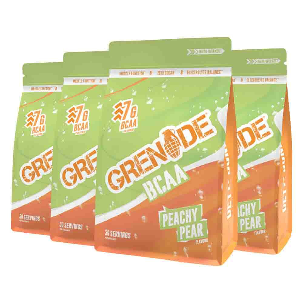 4x Grenade BCAA Peachy Pear 390 gr