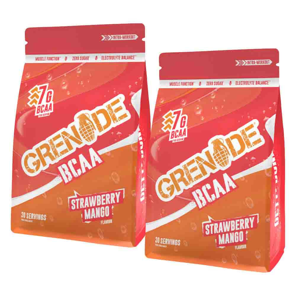 2x Grenade BCAA Strawberry Mango 390 gr