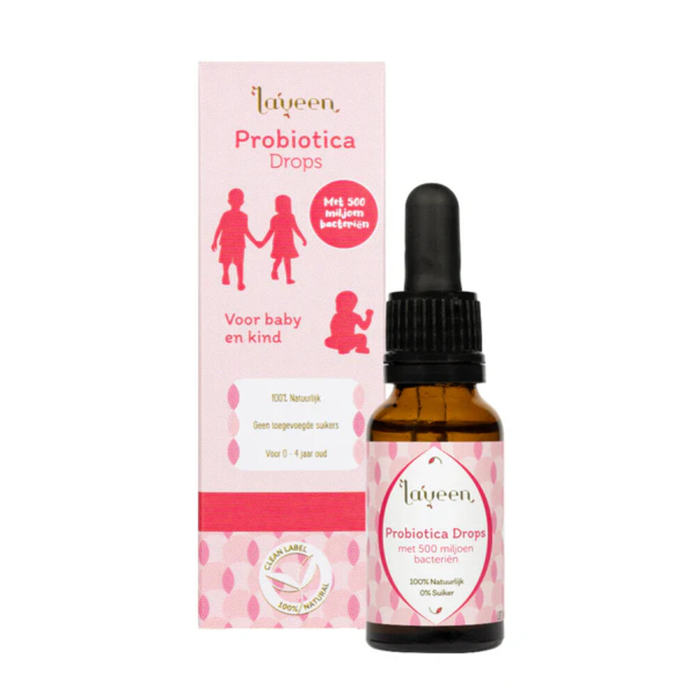 Laveen Probiotica Drops Baby&Kind Biologisch 20 ml