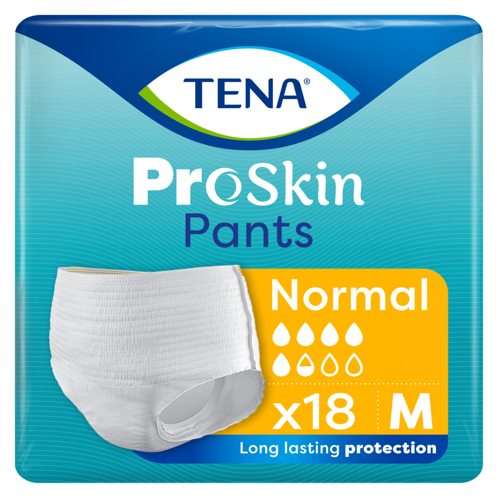 4x TENA Proskin Pants Normal M 18 stuks