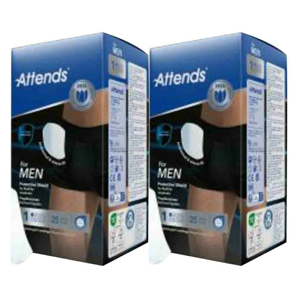 2x Attends For Men 1 25 stuks