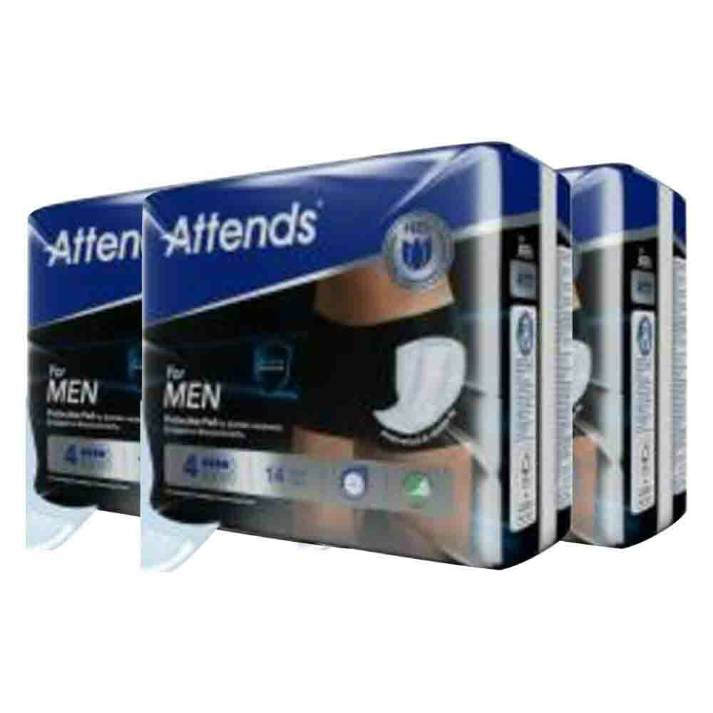 3x Attends For Men 4 14 stuks
