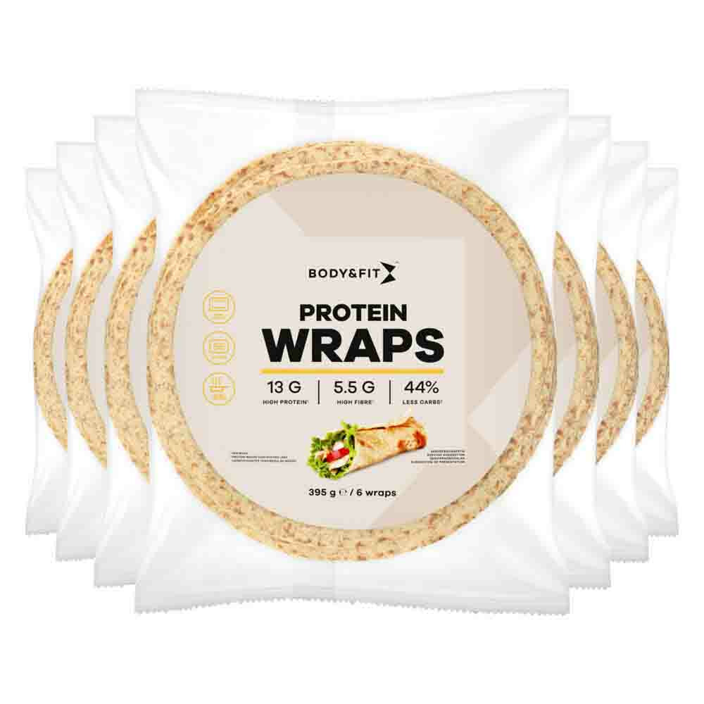 7x Body&Fit Protein Smart Wraps Original 395 gr