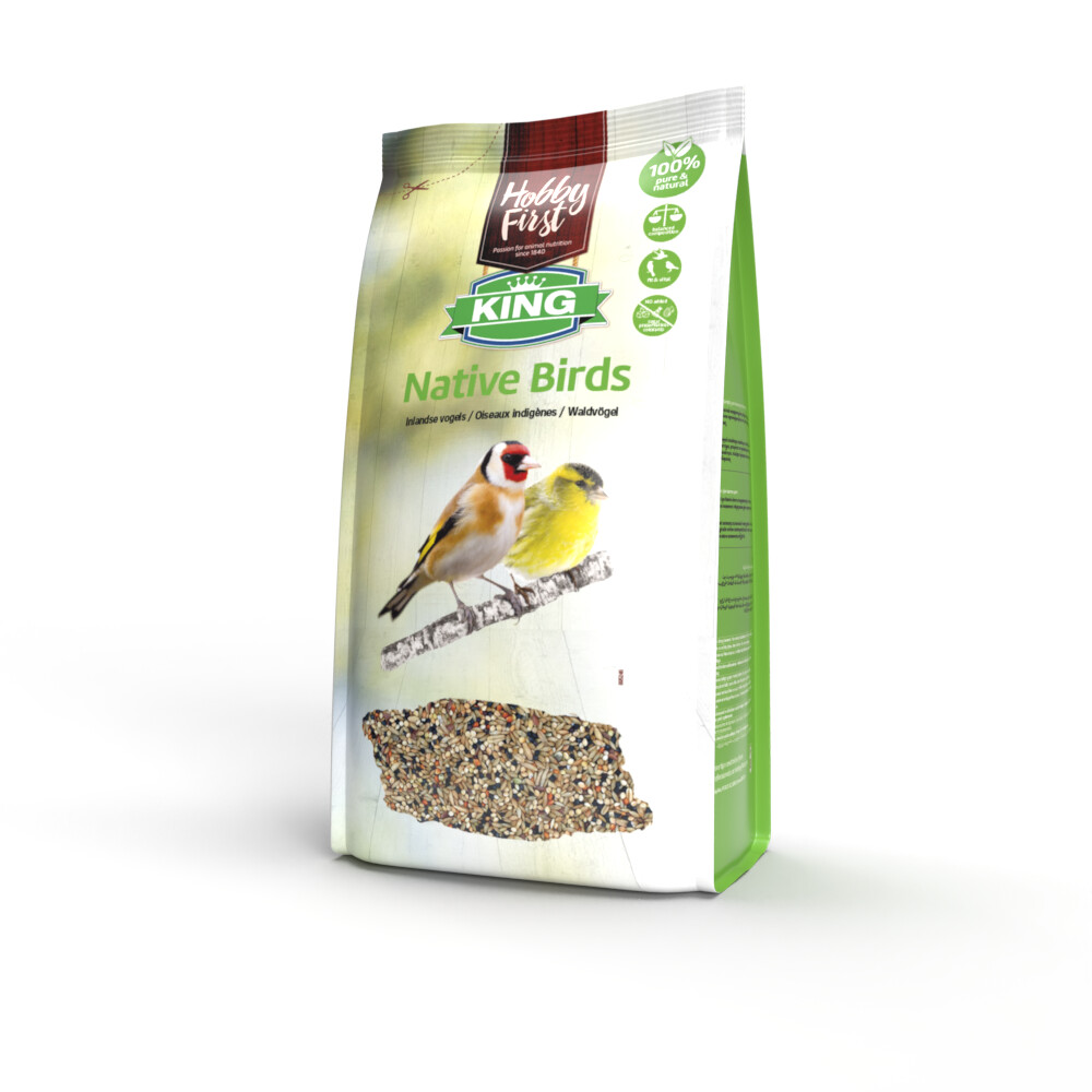 3x HobbyFirst King Inlandse Vogels 4 kg