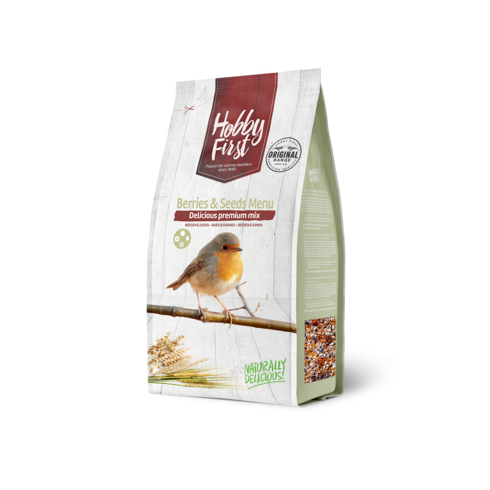 3x HobbyFirst Wildlife Berries&Seeds Menu 4 kg