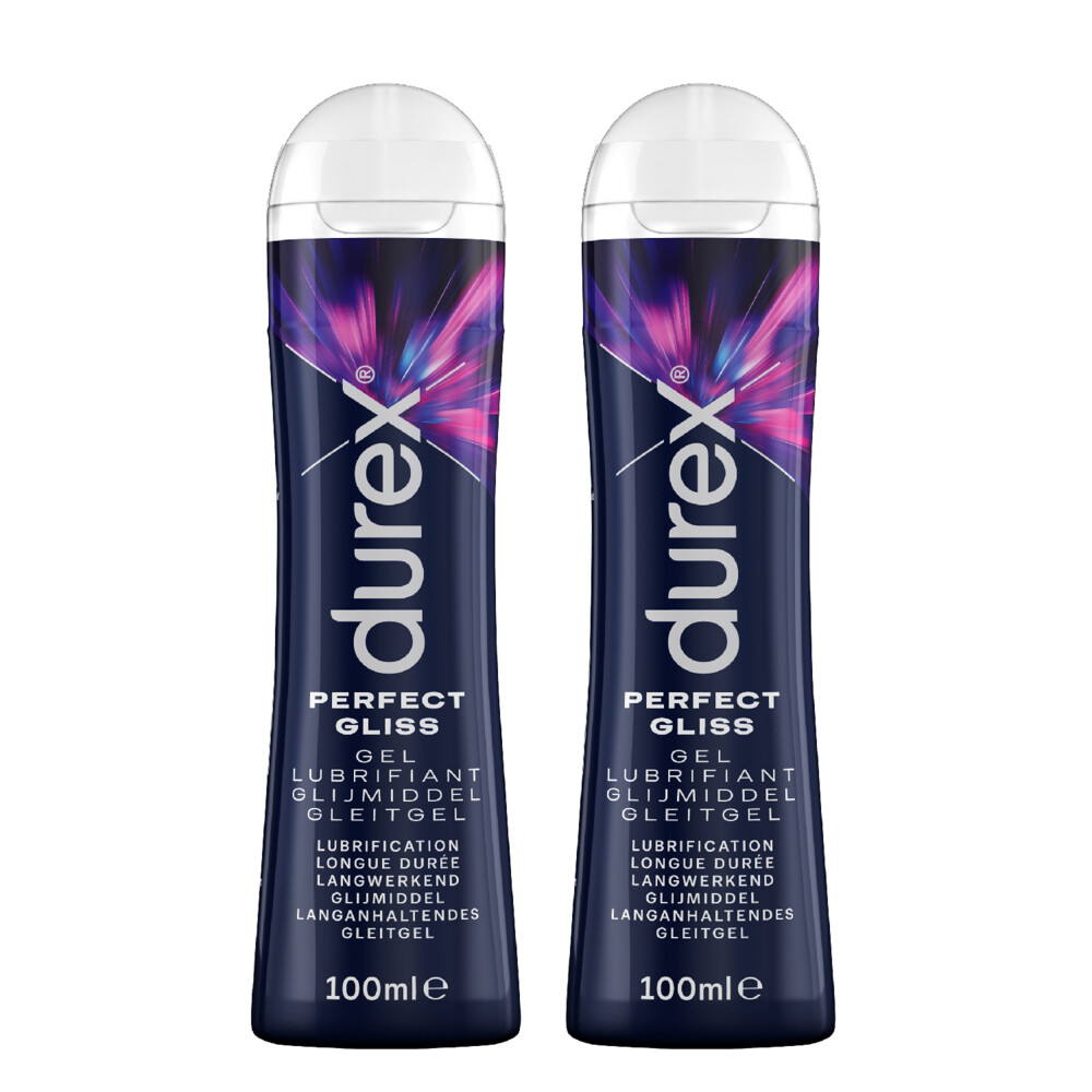 2x Durex Glijmiddel Perfect Gliss 100 ml