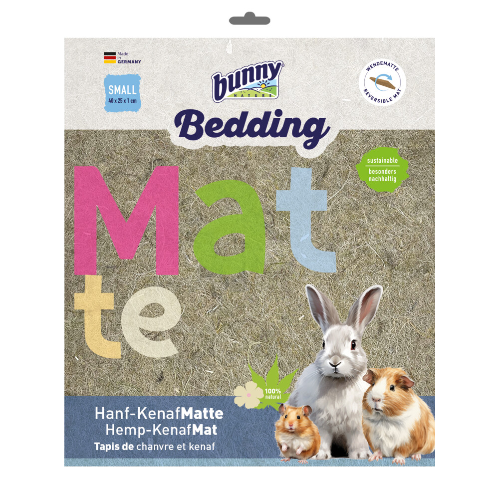 Bunny Nature Bedding Hemp-Kenaf-Mat Small