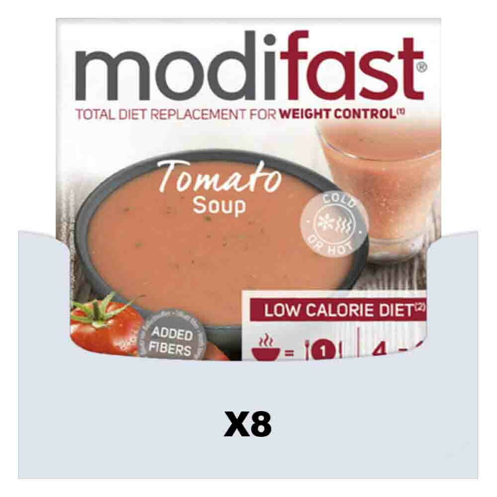 8x Modifast Intensive Soep Tomaat 440 gr