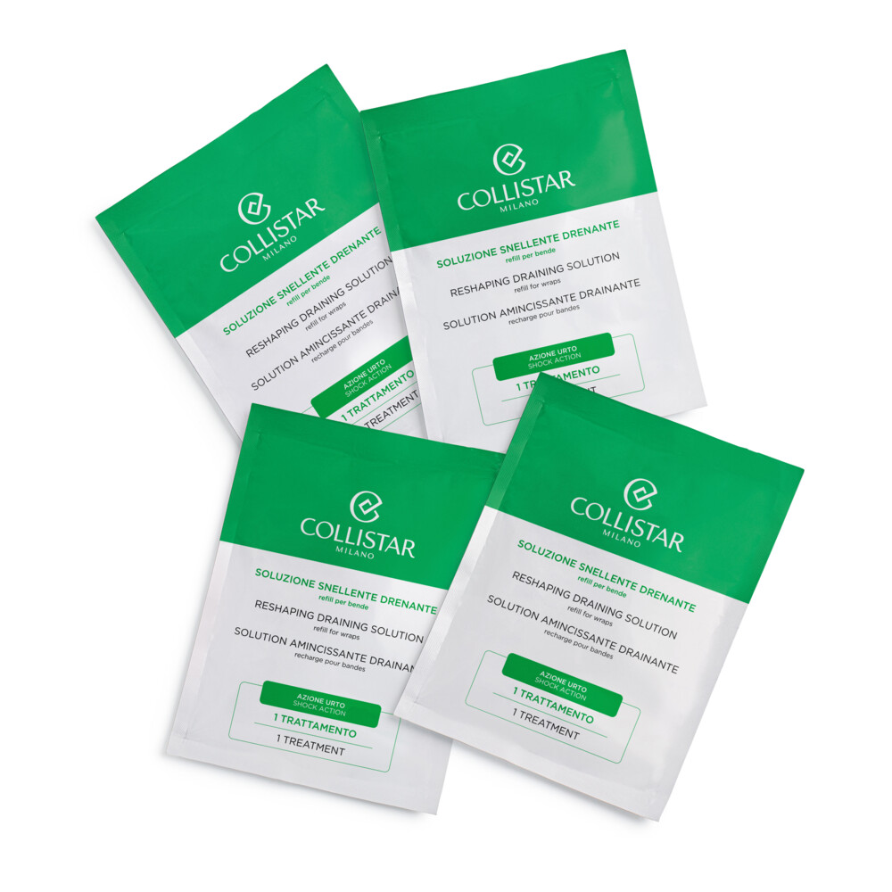 Collistar Reshaping Draining Wraps Refills 4 x 100 ml