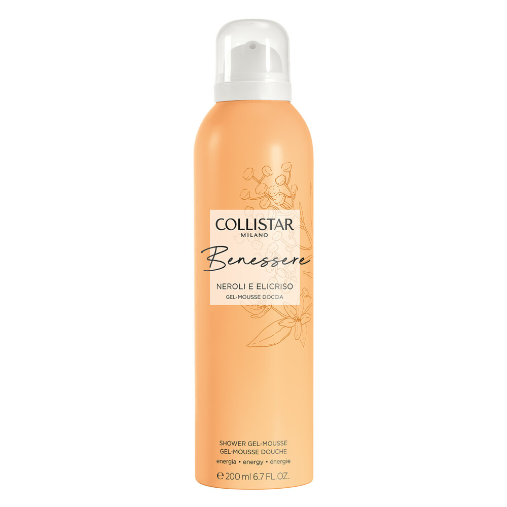 Collistar Shower Gel-Mousse Neroli and Helichrysum Benessere 200 ml