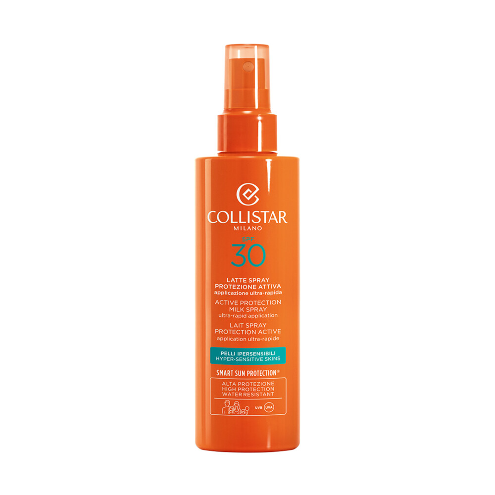 2e halve prijs: Collistar Active Protection Milk Spray Ultra-Rapid Application SPF 30 200 ml