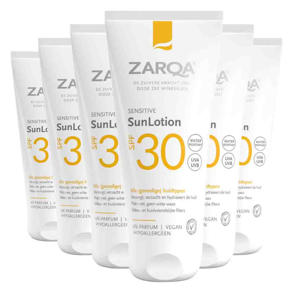 6x Zarqa Sun SunLotion SPF 30 50 ml