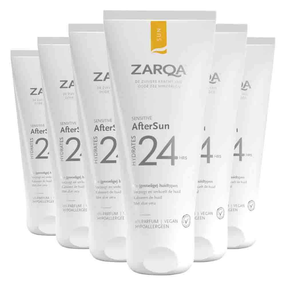 6x Zarqa Sun AfterSun 24hrs 200 ml