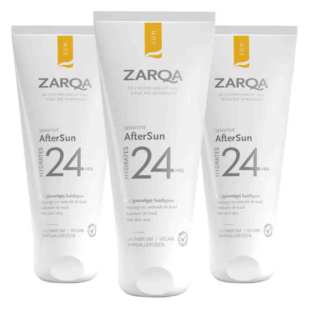 3x Zarqa Sun AfterSun 24hrs 200 ml