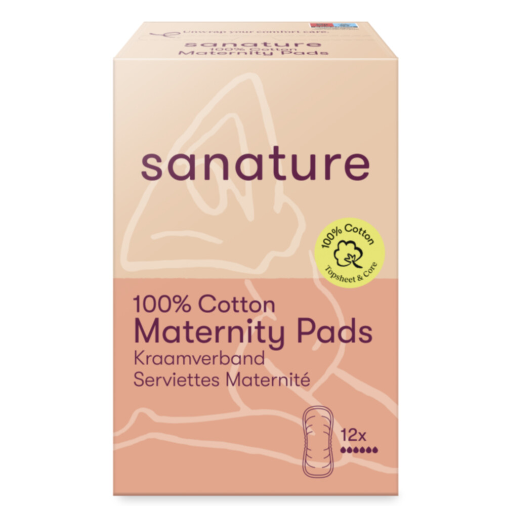 Sanature Kraamverband 12 stuks