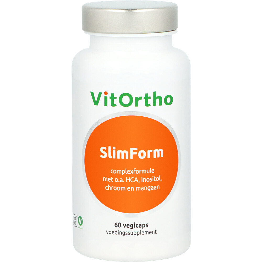 Gratis Verzending: 2x Vitortho SlimForm 60 vegacapsules
