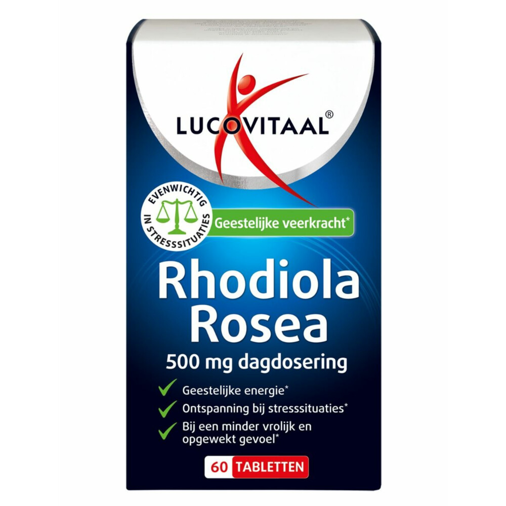Gratis Verzending: Lucovitaal Rhodiola Rosea 60 tabletten