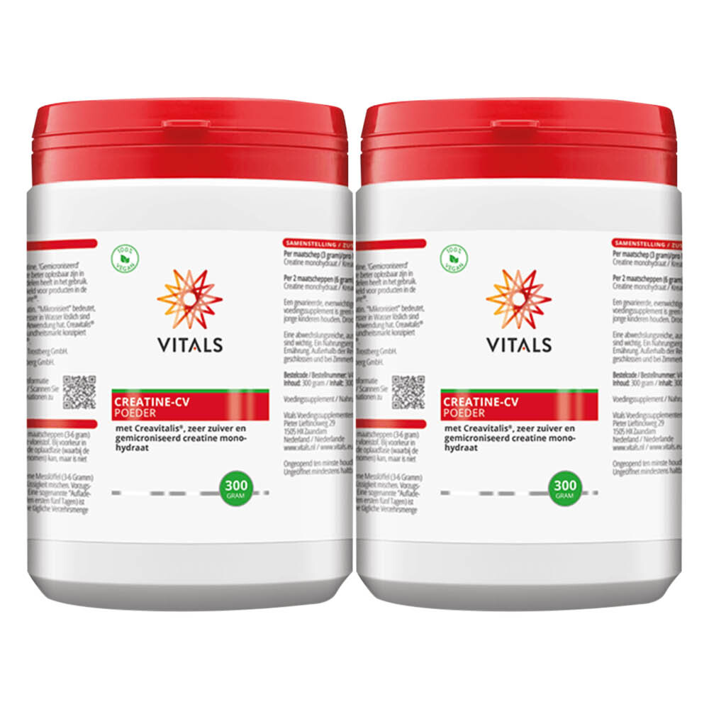 2x Vitals Creatine-CV Poeder 300 gr