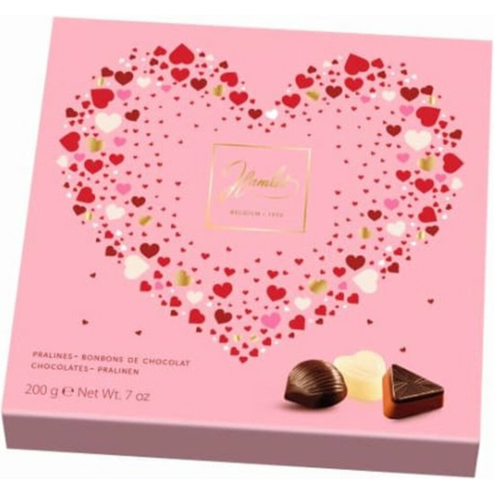 6x Hamlet Pralines Rose Hart 200 gr