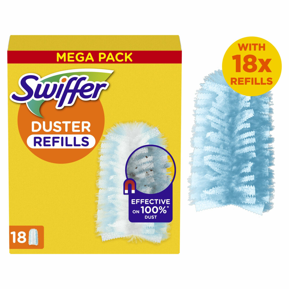 3x Swiffer Duster Navullingen 18 stuks