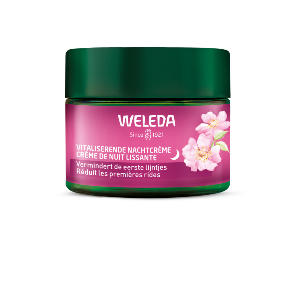 3x WELEDA Wilde Rozen&Witte Thee Vitaliserende Nachtcrème 40 ml