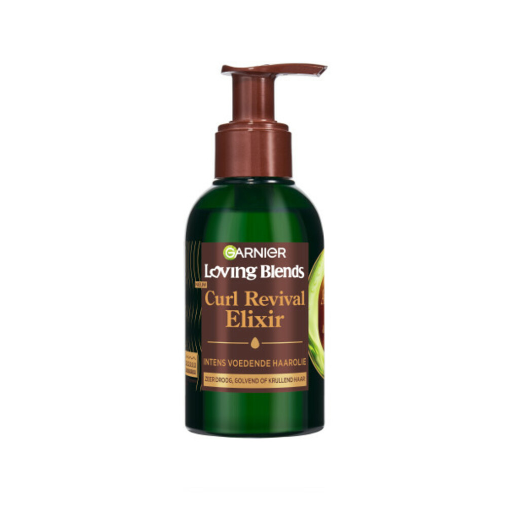 Garnier Loving Blends Haarolie Curl Revival Elixir Avocado Olie&Shea Boter 120 ml