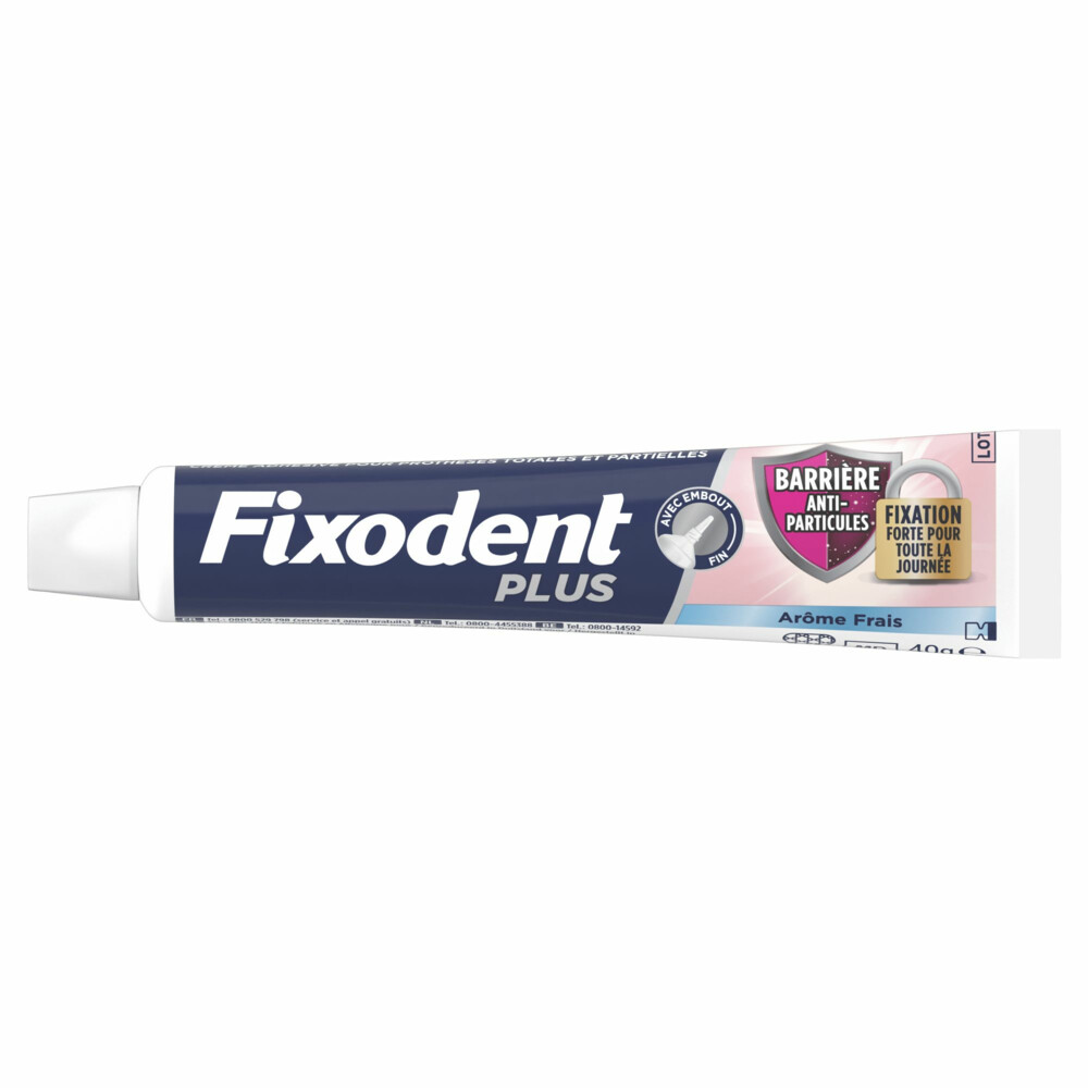 1+1 gratis: Fixodent Kleefpasta Plus 40 gr, foto 3